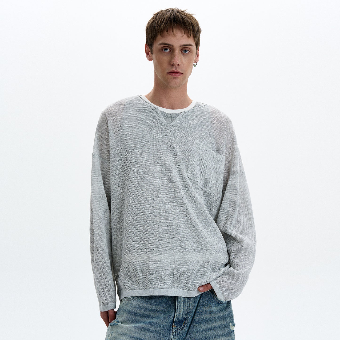 MADWITCH RELAXED VIBE KNIT SWEATER #68801