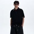 MADWITCH PLAID TURN-DOWN COLLAR SHORT SLEEVE SHIRT #C1768C25