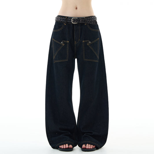 MADWITCH REVERSIBLE DENIM JEANS #DR8217