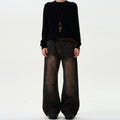 MADWITCH RETRO FLARED JEANS #G903