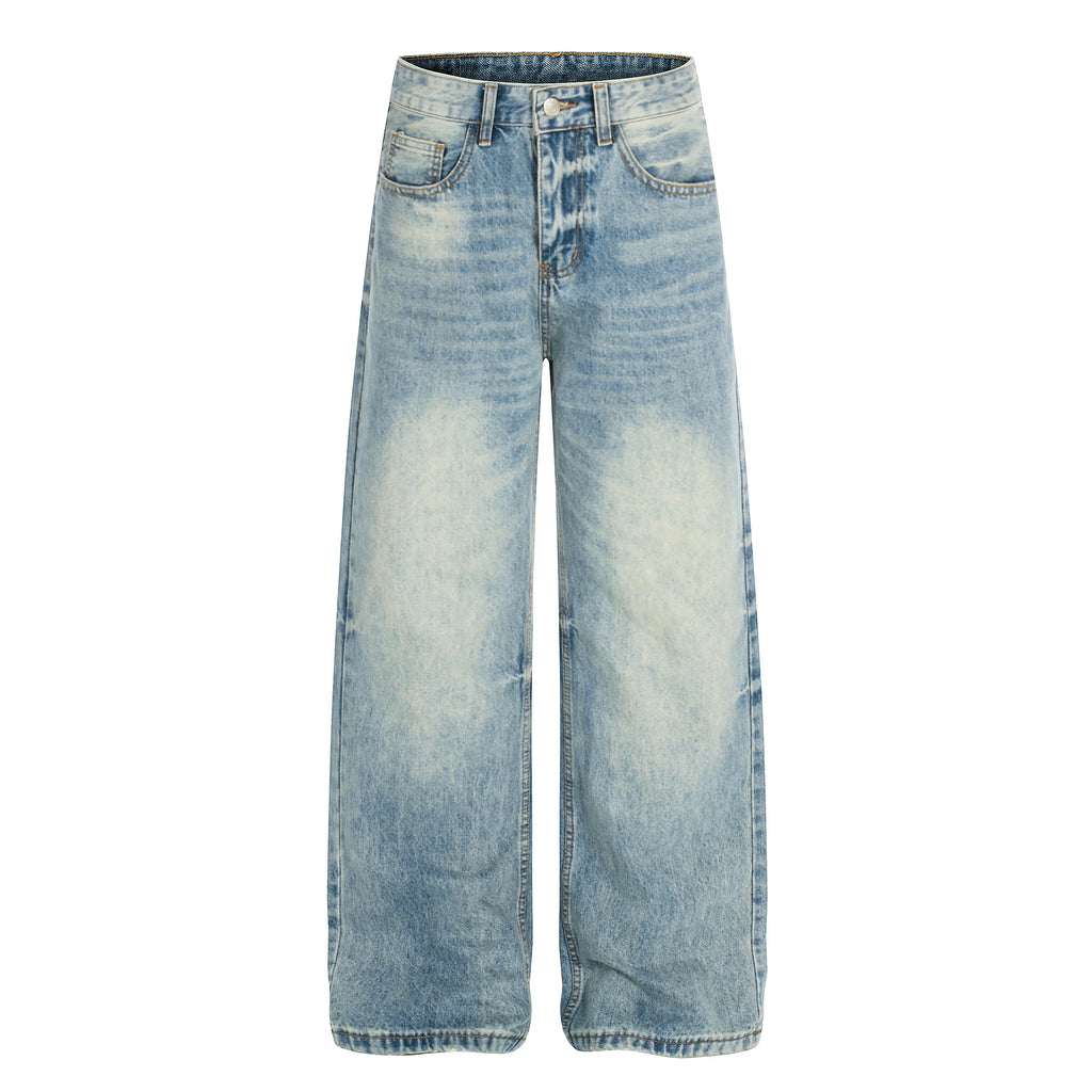 MADWITCH VINTAGE WASHED WIDE LEG JEANS #CK5550