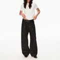 MADWIT POLKA DOT HIGH STREET JEANS WH0A130 - MadWitch Store