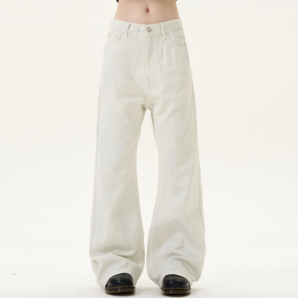 MADWITCH TIE-DYE WASHED DENIM PANTS #G6451