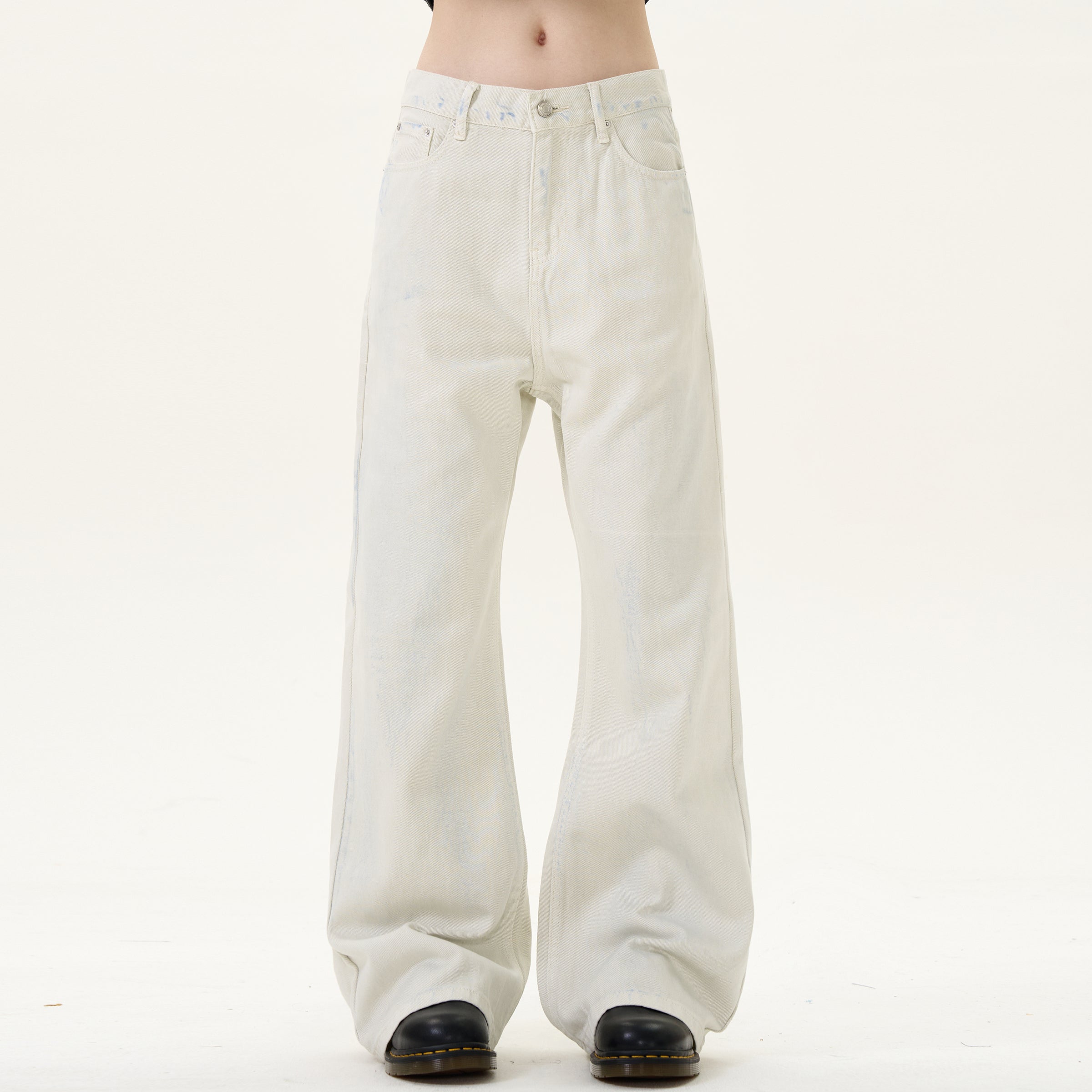 MADWITCH TIE-DYE WASHED DENIM PANTS #G6451