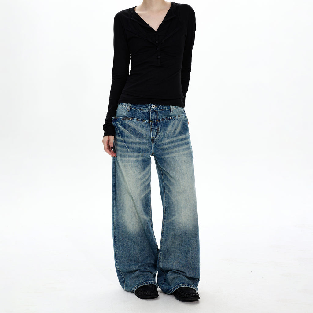 MADWITCH STONE WASH DENIM #CK9721