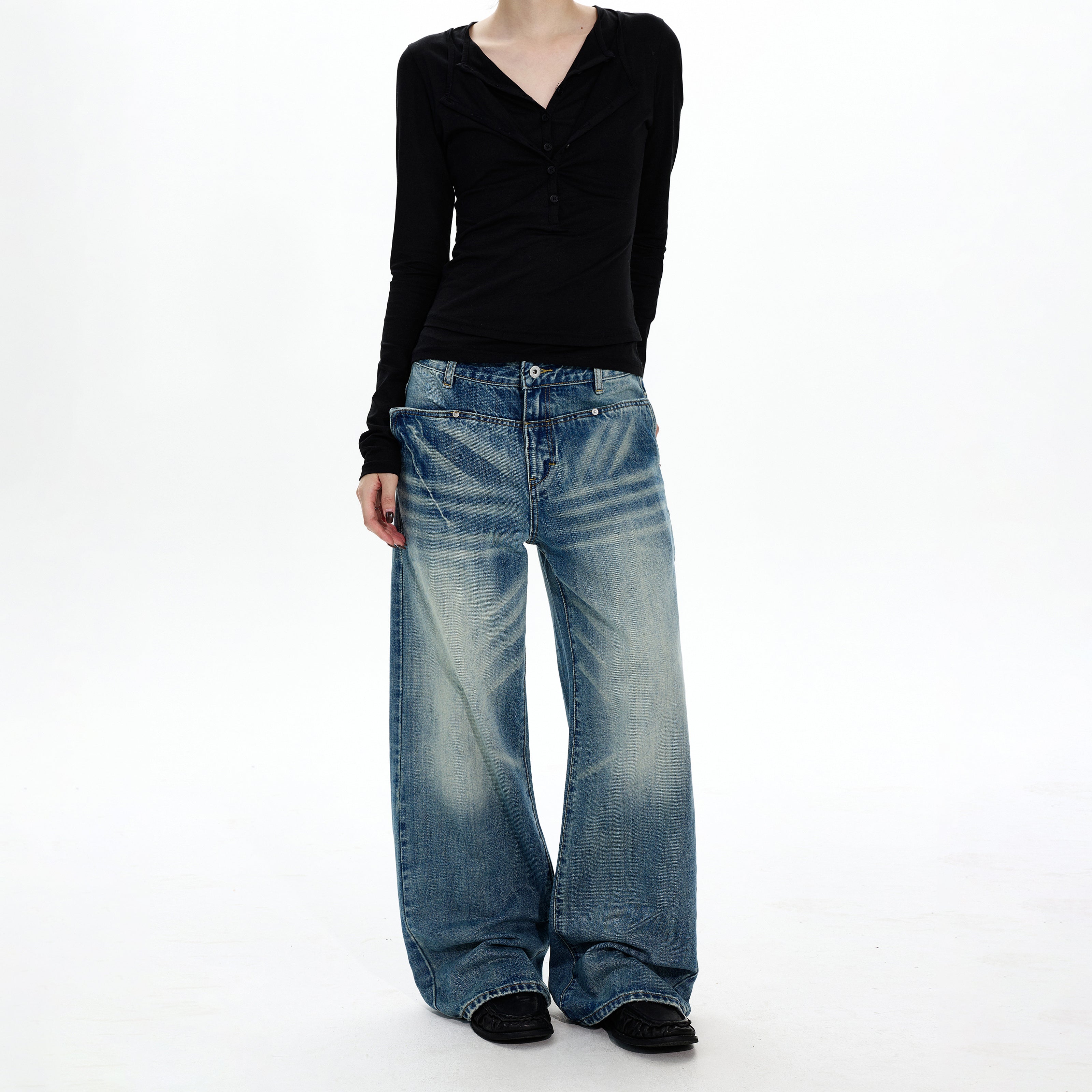 MADWITCH STONE WASH DENIM #CK9721