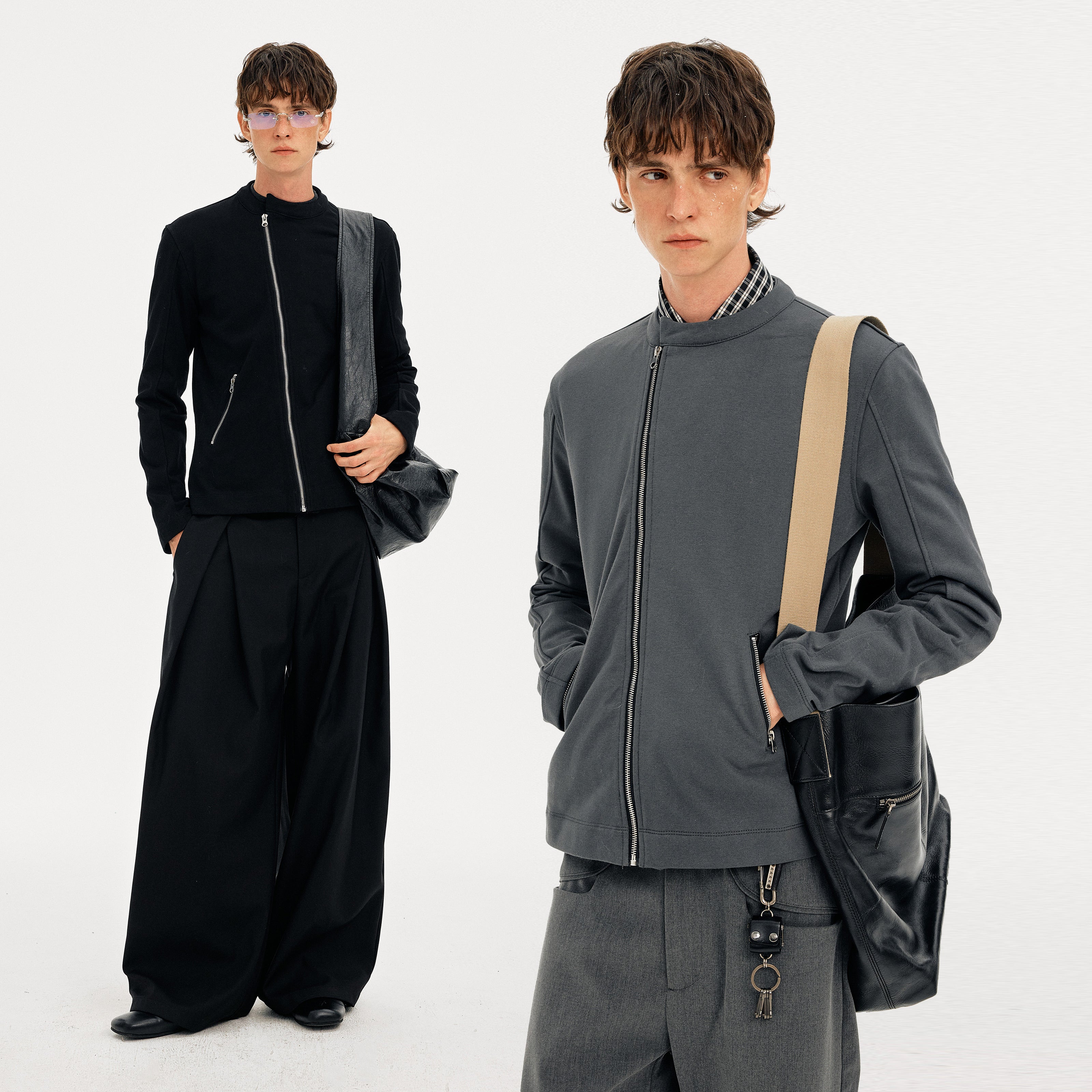 MADWITCH MINIMAL SLANT ZIP #27423