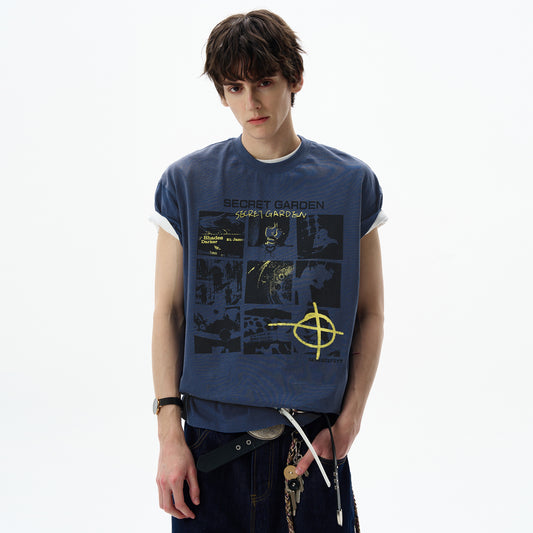 MADWITCH URBAN PRINTED TSHIRT #22640C25