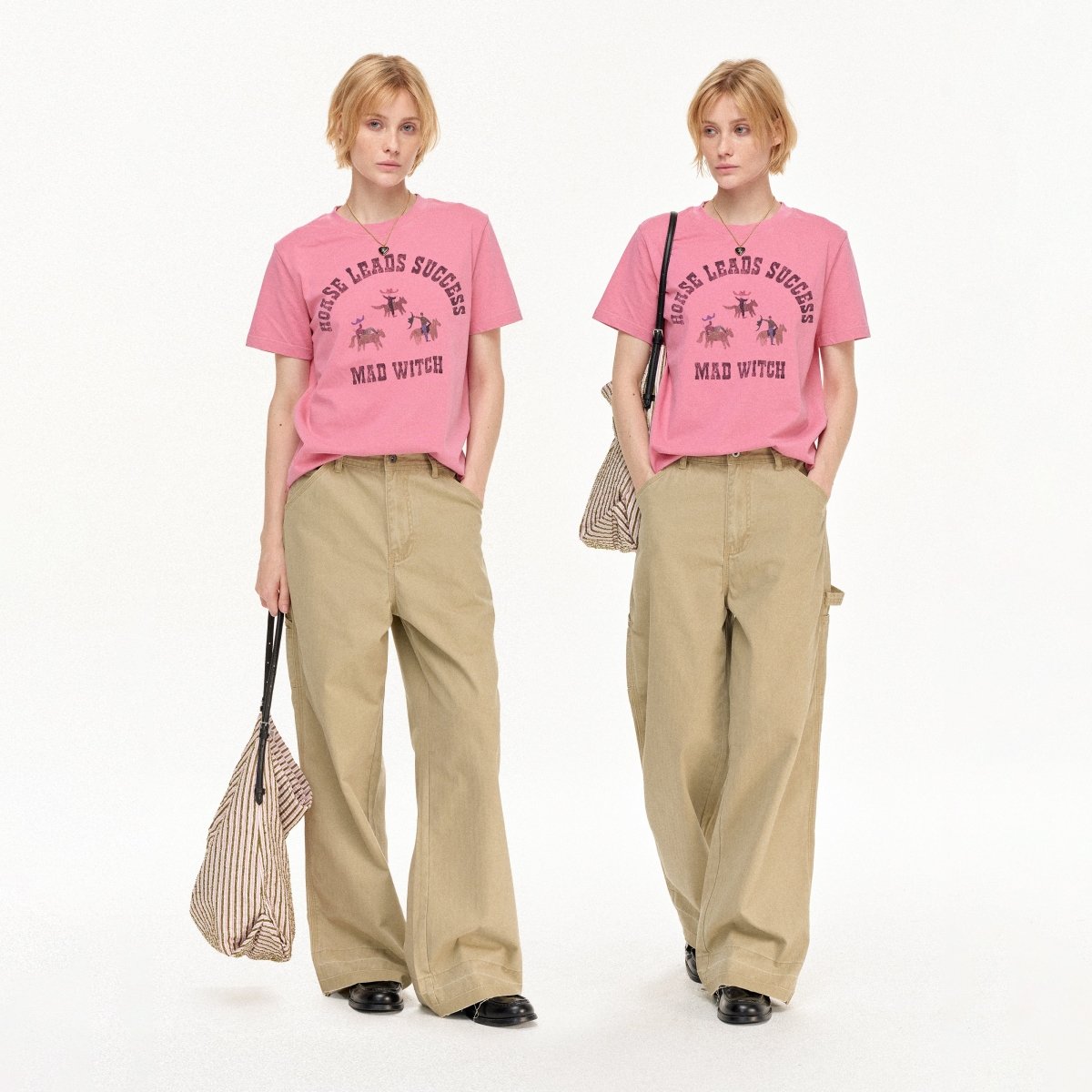 MADWITCH MULTI - POCKET LETTER WORK PANTS CK3618 - MadWitch Store