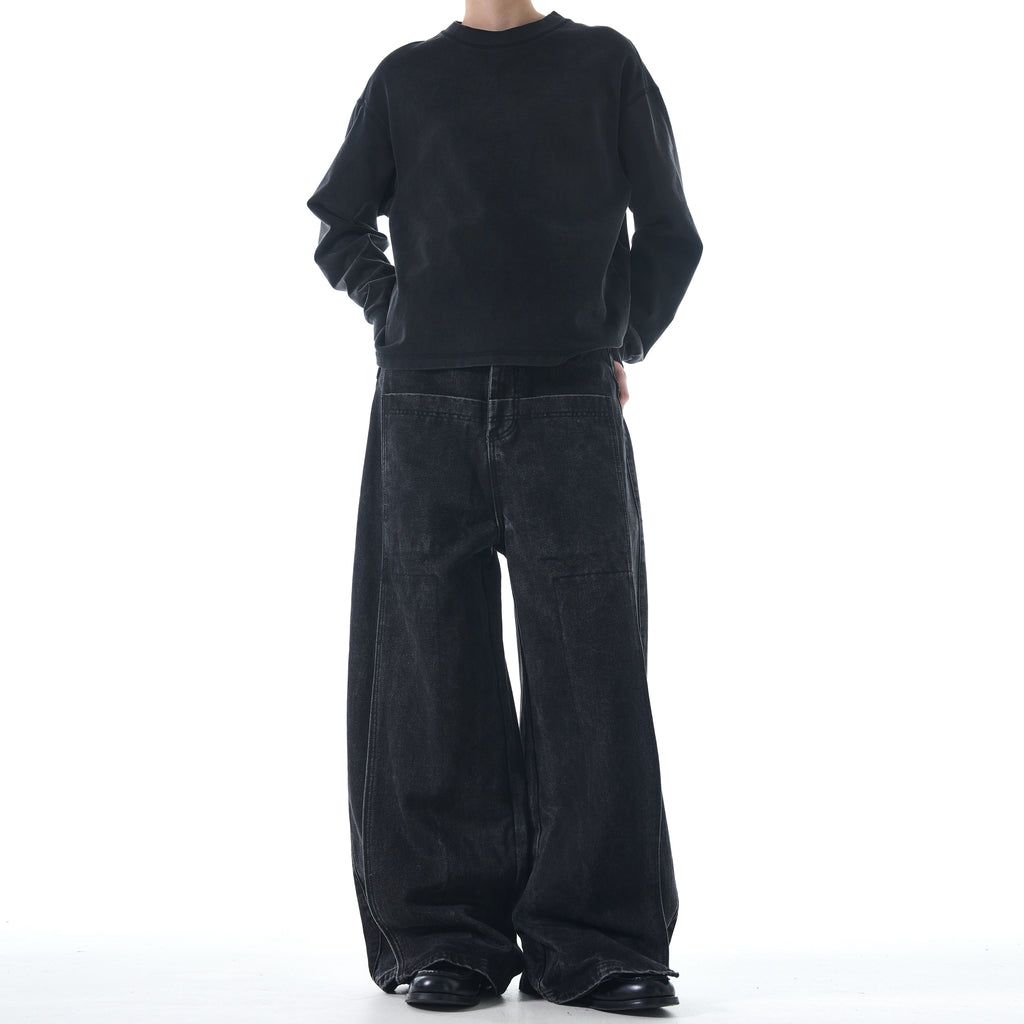 MADWITCH VINTAGE NICHE DENIM PANTS #G6633