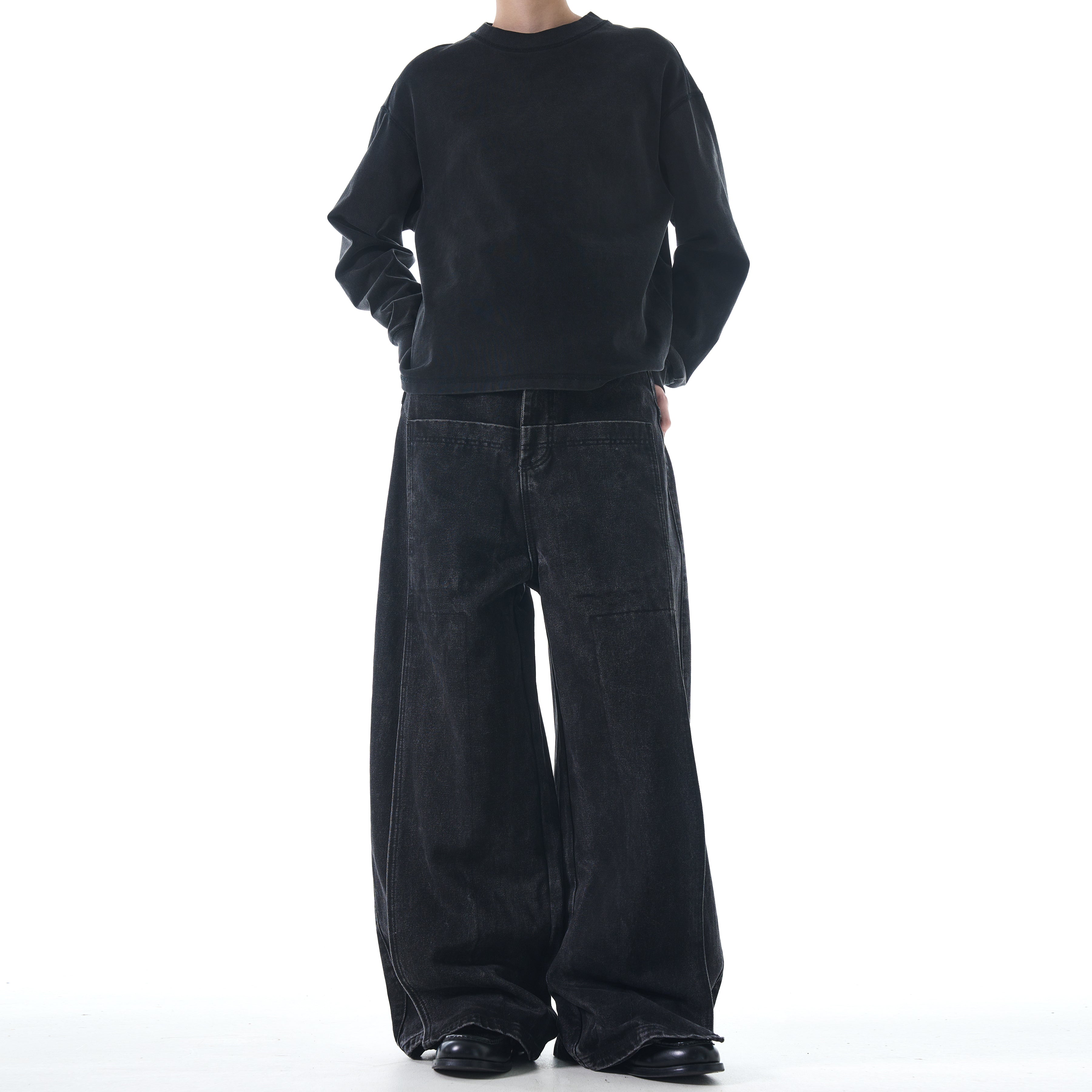 MADWITCH VINTAGE NICHE DENIM PANTS #G6633