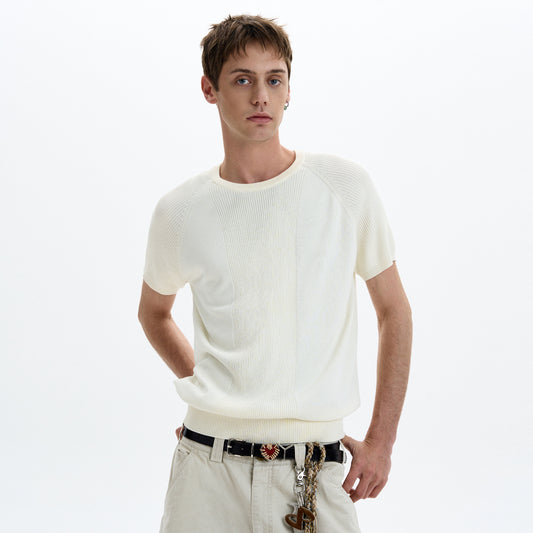 MADWIT OLD MONEY KNIT TEE #DD3330