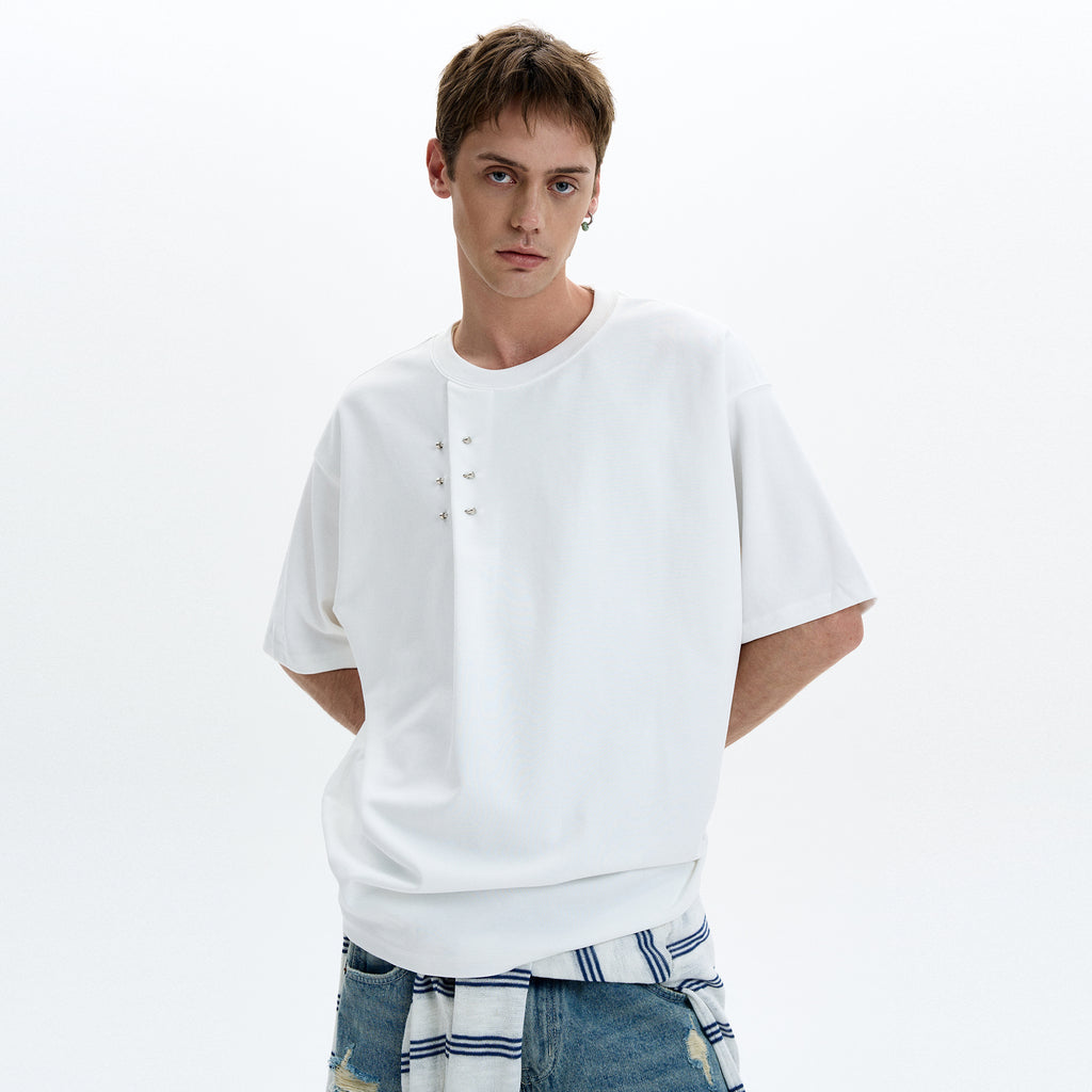 MADWITCH LOOSE FIT CASUAL T-SHIRT #880218