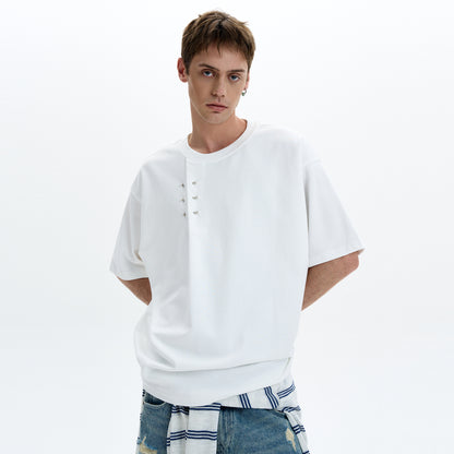 MADWITCH LOOSE FIT CASUAL T-SHIRT #880218