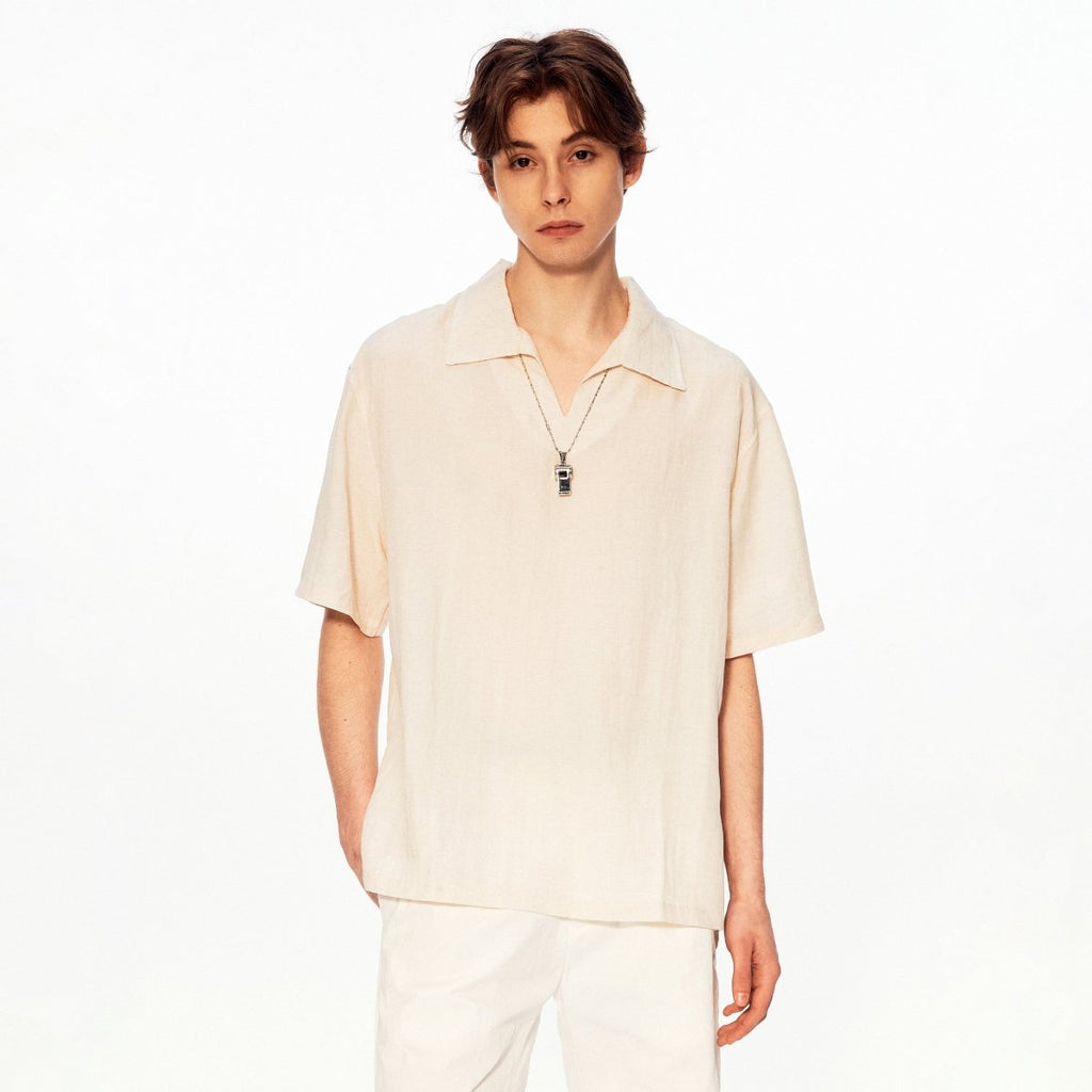 MADWITCH SEAGULL LINEN TENCEL TEE CT007 - MadWitch Store