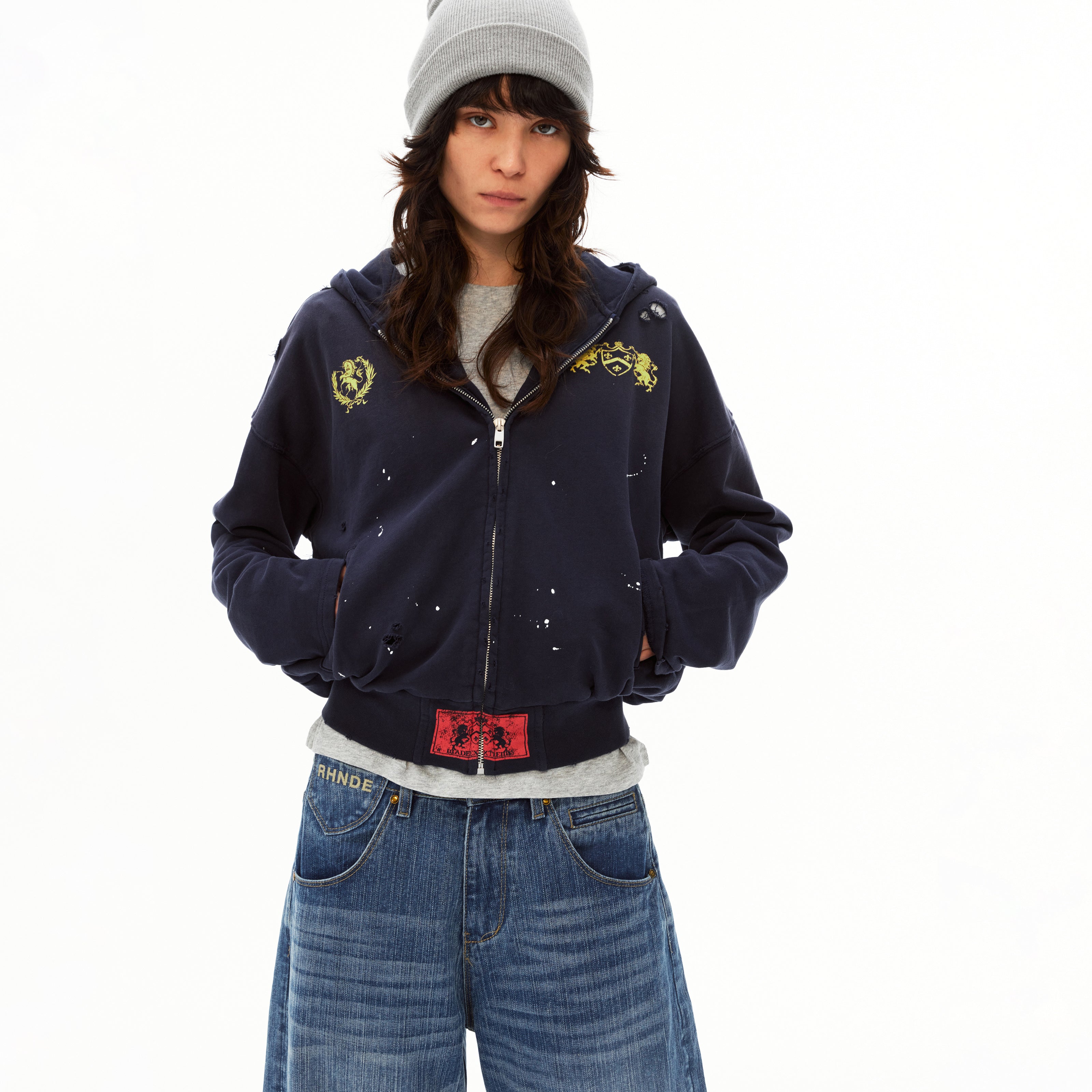 MADWITCH HIGH STREET HOODED SWEATSHIRT #26159