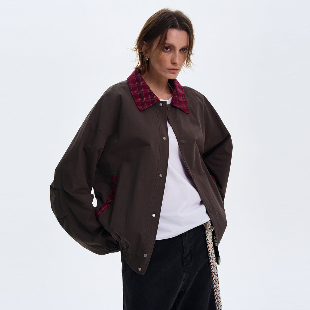 MADWITCH PLAID WORKWEAR JACKET #N1353