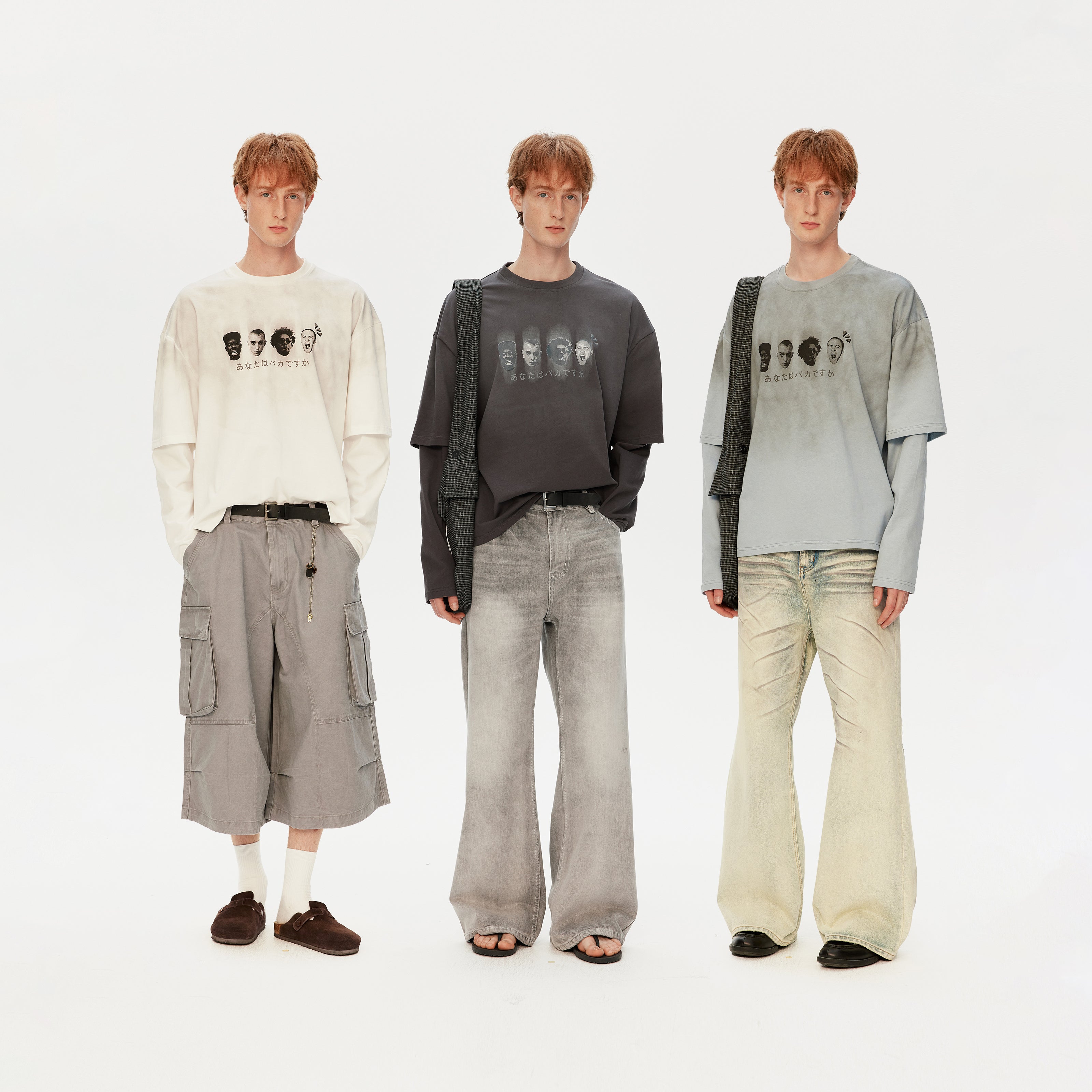 MADWITCH WASHED GRAPHIC TEE #T632