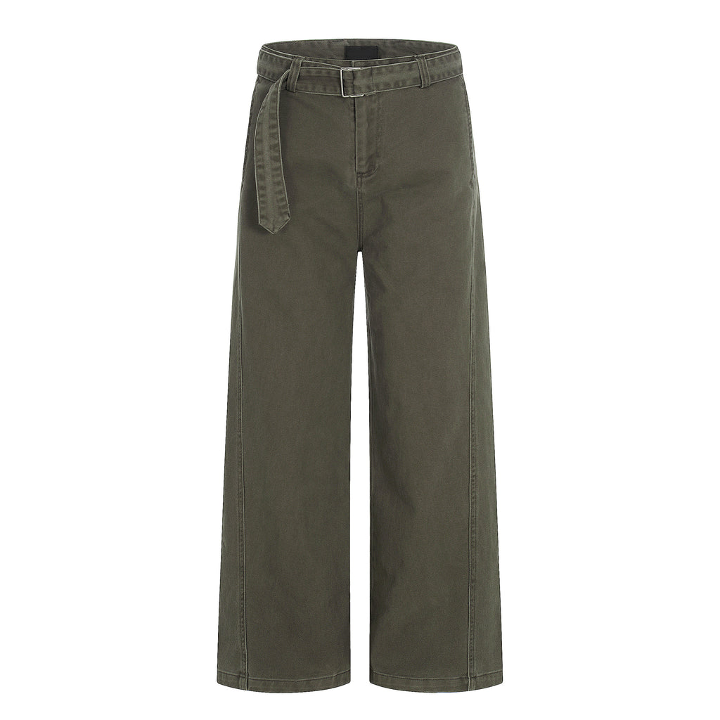 MADWITCH BELT DETAIL WIDE LEG JEANS #CK6919