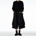 MADWITCH OVERKNEE CARGO DENIM PANTS #CK9610D