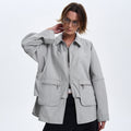 MADWITCH DECONSTRUCTED DESIGN JACKET #W218