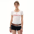 MADWITCH WAIST-CINCH STRUCTURED TEE #L973