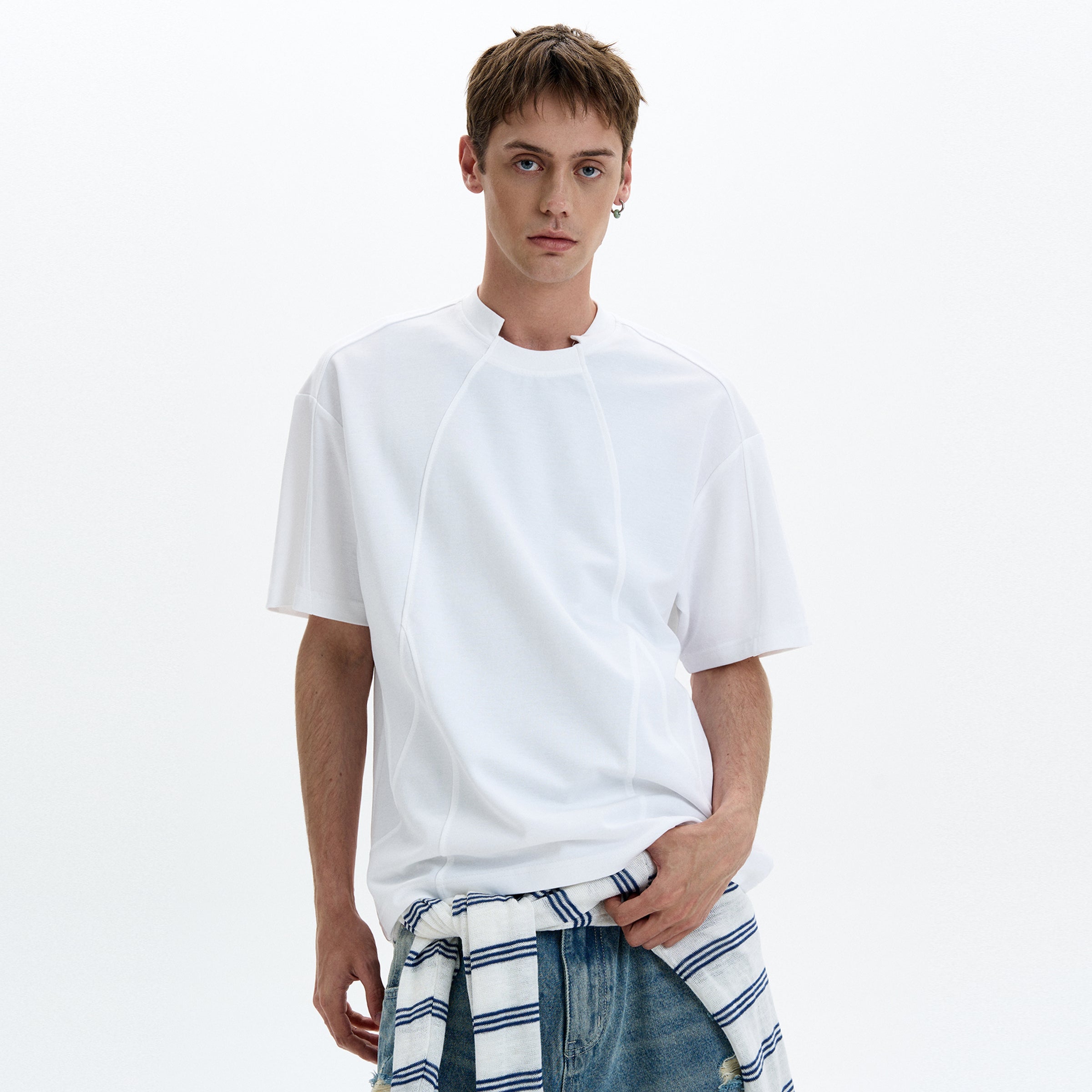 MADWITCH PATCHWORK DESIGN TEE #241322