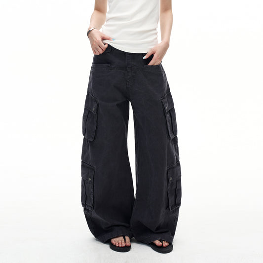 MADWITCH VINTAGE MULTI-POCKET CARGO #L5813