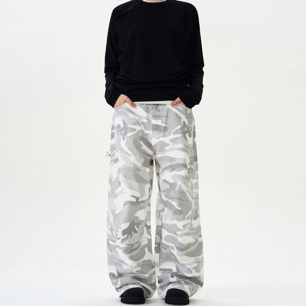 MADWITCH CAMOUFLAGE CARGO DENIM JEANS #58226