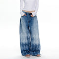 MADWITCH FADED DIAMOND WASH JEANS #AK-027