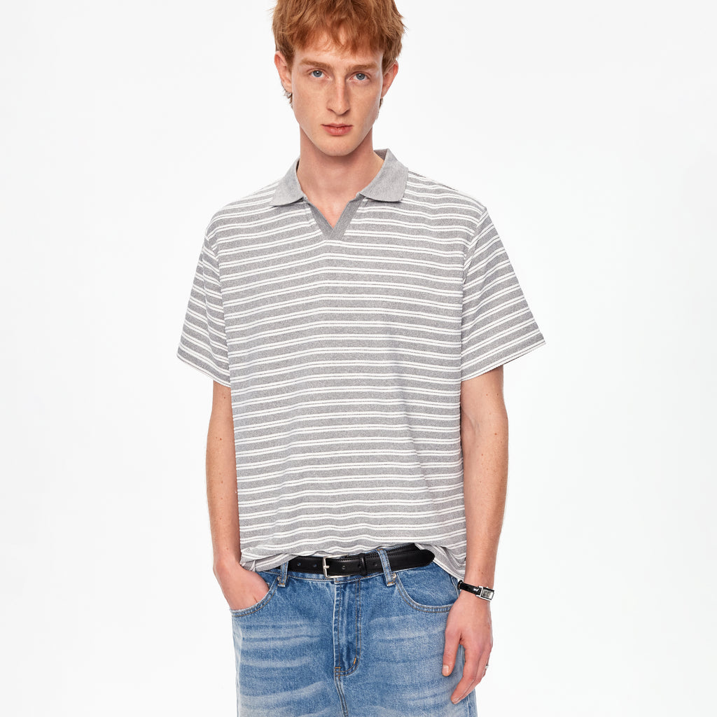 MADWITCH STRIPED SHORT TEE #20505