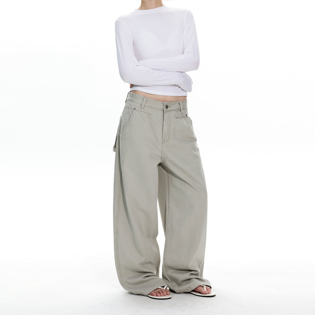 MADWITCH DECONSTRUCTED RELAXED FIT JEANS #CK3599