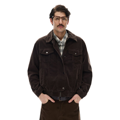 MADWITCH SUEDE SAFARI JACKET #9865