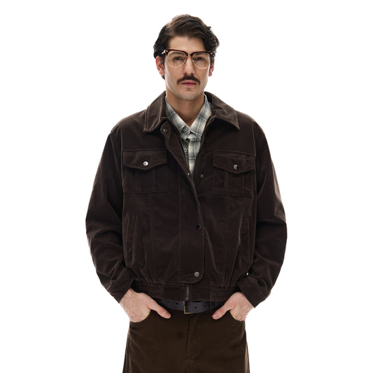 MADWITCH SUEDE SAFARI JACKET #9865