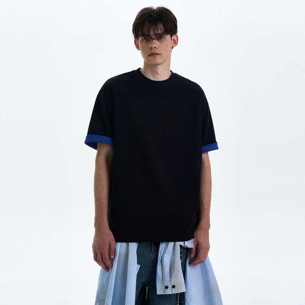 MADWITCH COLOR BLOCK SHORT TEE #C1980C25