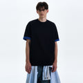 MADWITCH COLOR BLOCK SHORT TEE #C1980C25