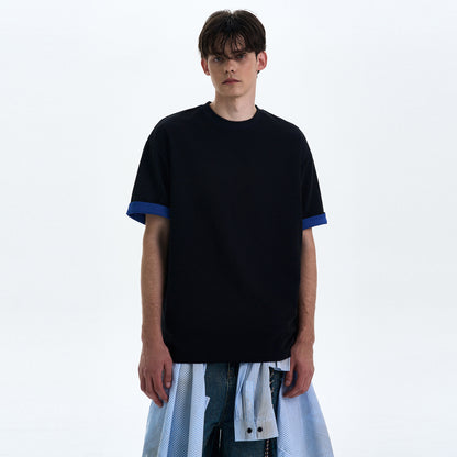 MADWITCH COLOR BLOCK SHORT TEE #C1980C25