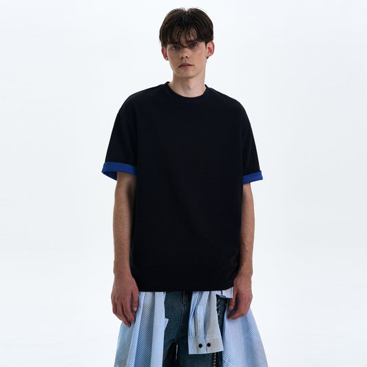MADWITCH COLOR BLOCK SHORT TEE #C1980C25