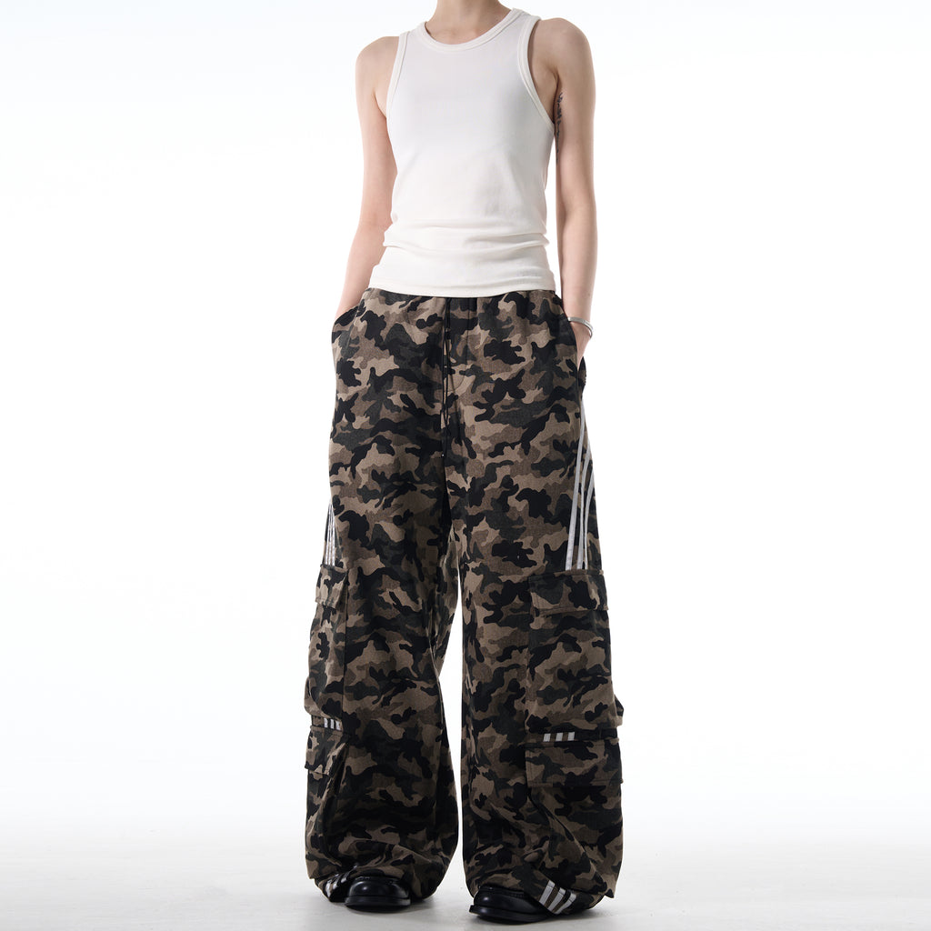 MADWITCH CAMO CARGO PANTS #RK174