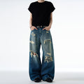 MADWITCH RIPPED DENIM PANTS #DR9691
