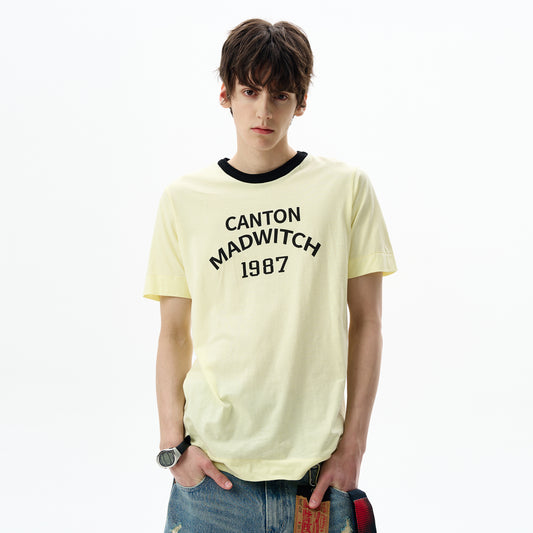 MADWITCH CREW NECK DROP SHOULDER TEE #MD4198