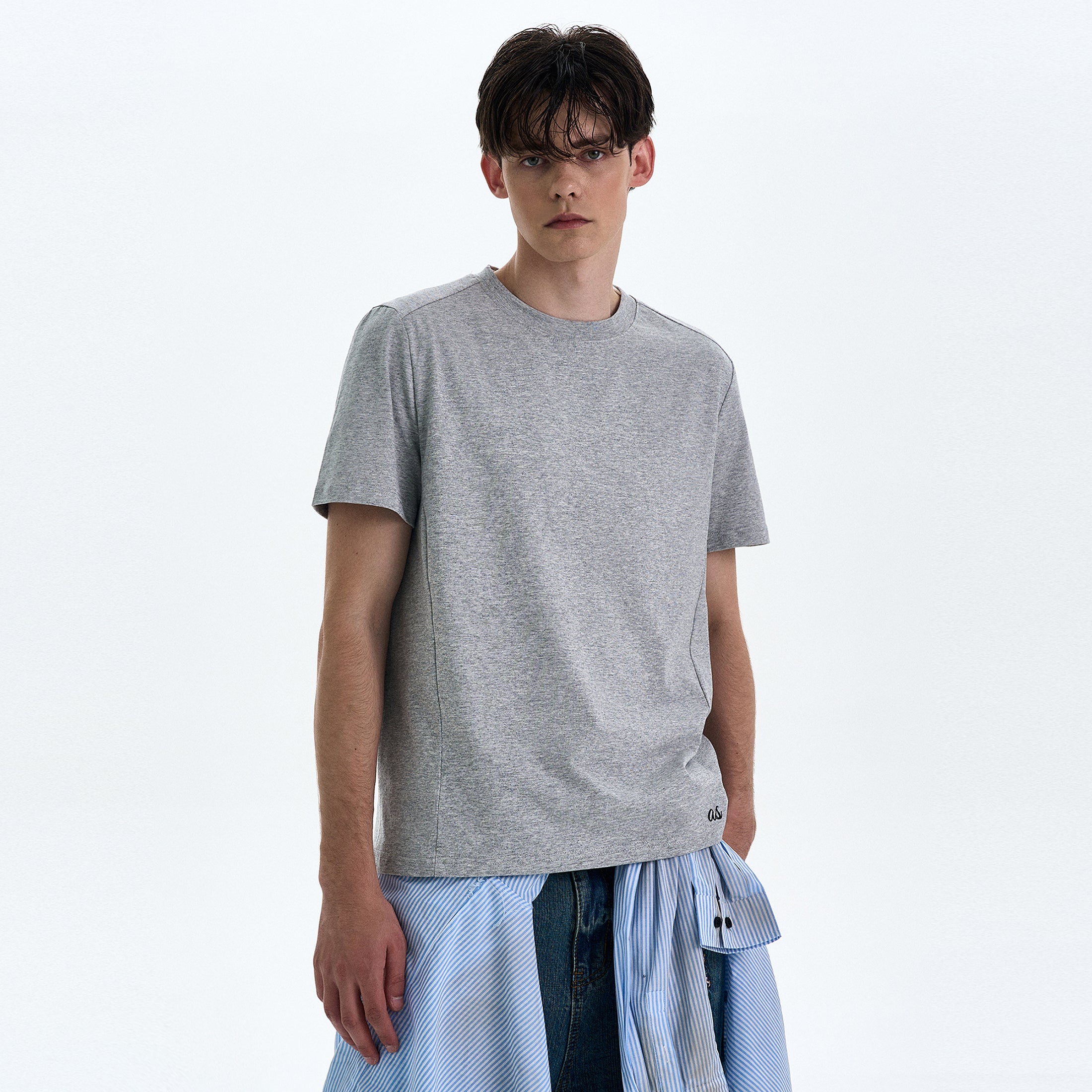 MADWITCH BOXY CREW NECK TEE #RT189