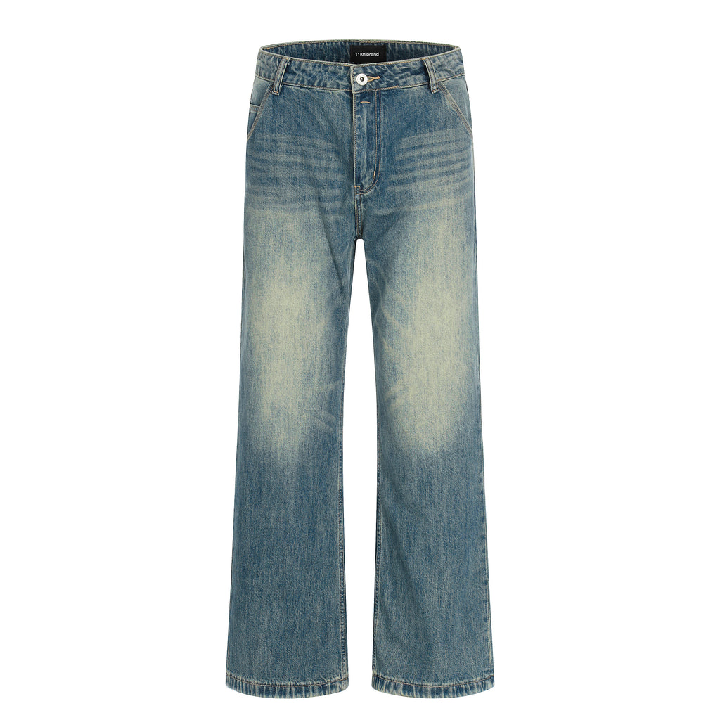 MADWITCH VINTAGE STRAIGHT DENIM #CK5525