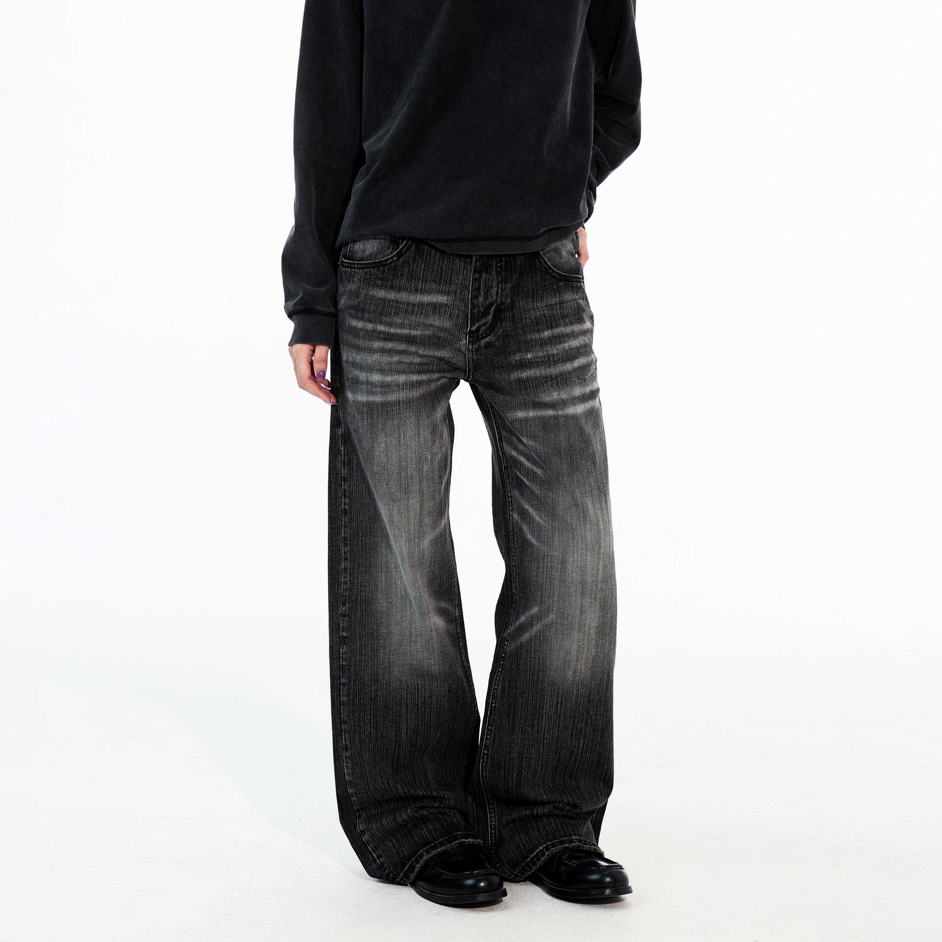 MADWITCH BAMBOO WASH STRAIGHT LEG JEANS #GP9765N