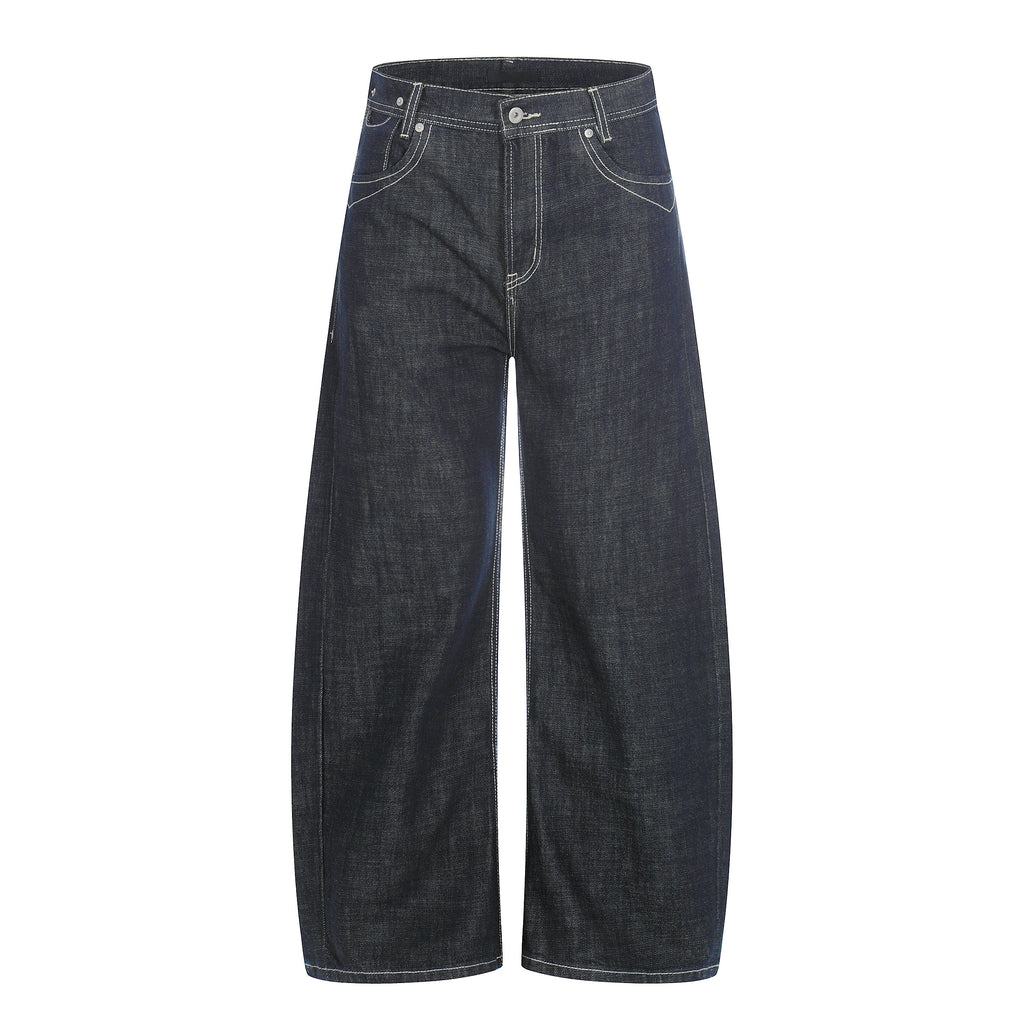MADWIT VINTAGE RAW WIDE JEANS #GPC9782