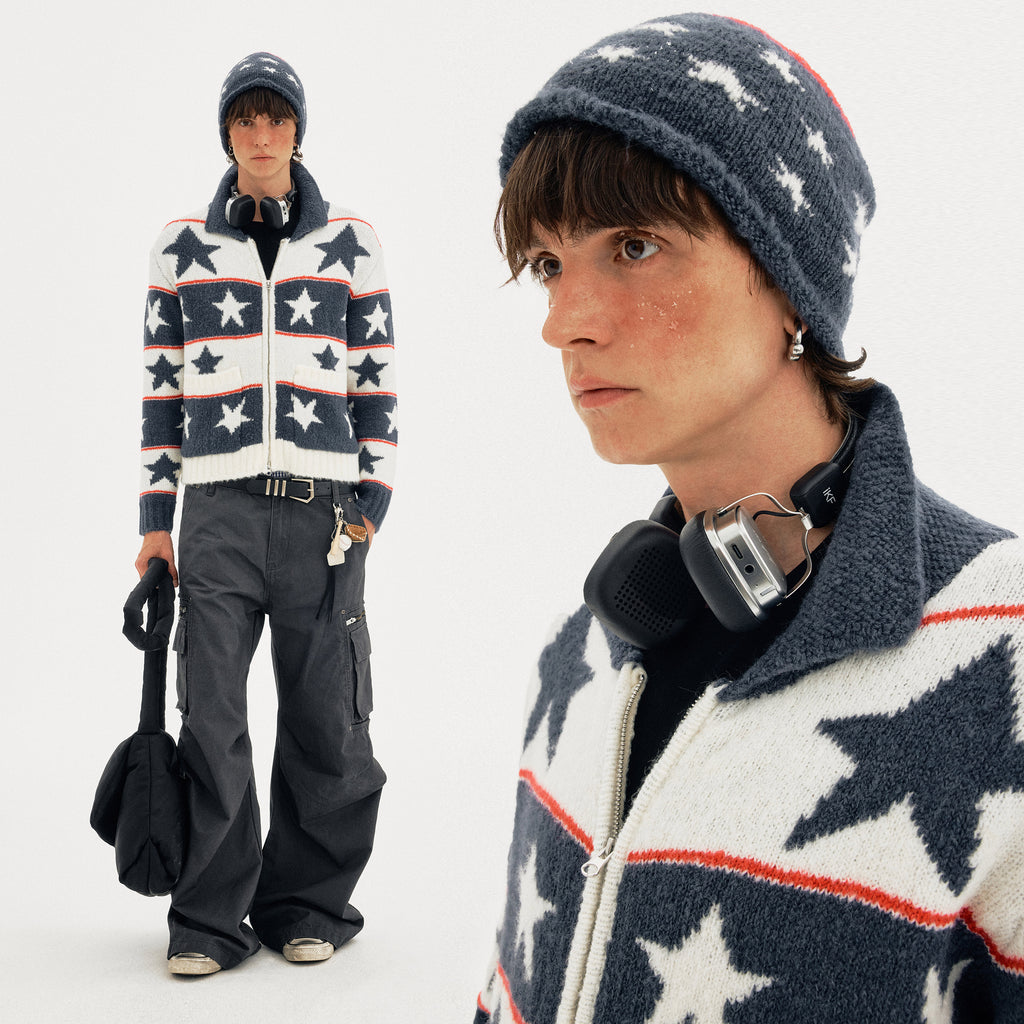MADWITCH STAR BLEED CARDIGAN #AK044
