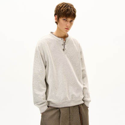 MADWITCH UNISEX RELAXED FIT CASUAL LONG SLEEVE #C258Q25