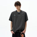 MADWITCH VINTAGE STRIPED TEE #X006