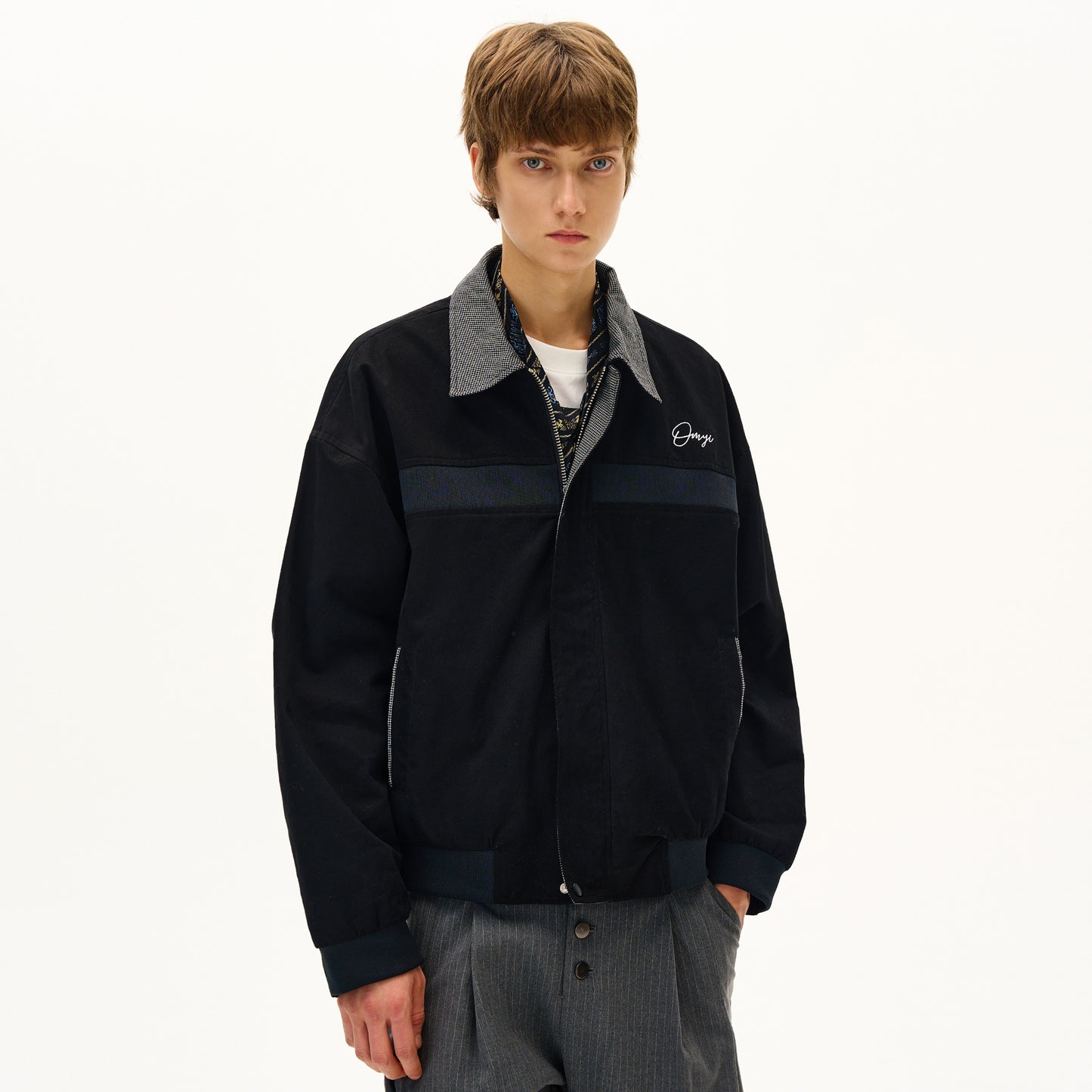 MADWITCH CASUAL EMBROIDERED JACKET #CR2021
