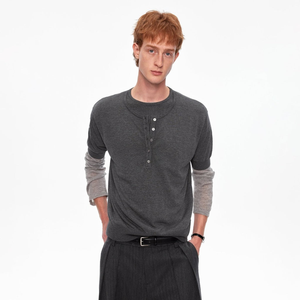 MADWITCH HERITAGE DOUBLE COLLAR TEE MY611 - MadWitch Store